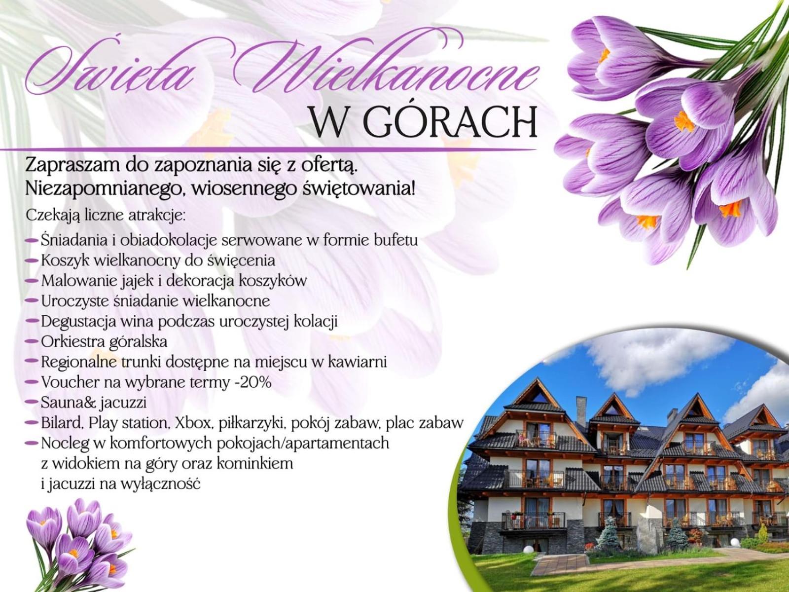 Eco Willa Grand Karpatia Ski&Wellness Murzasichle Exterior photo